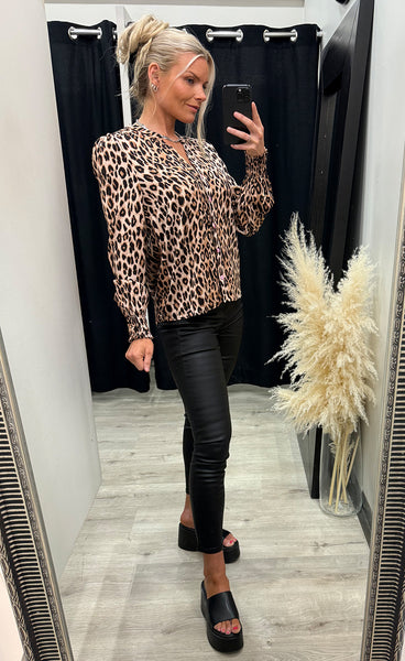 NÜMPH Nulorena shirt - tigers eye