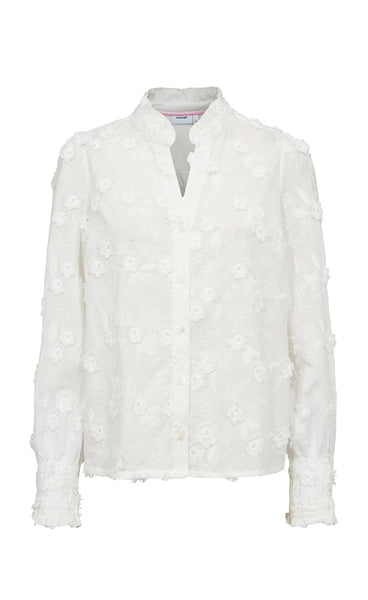NÜMPH Nuelena shirt - bright white