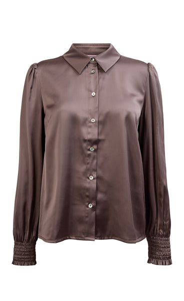 NÜMPH Nusitas shirt - deep taupe