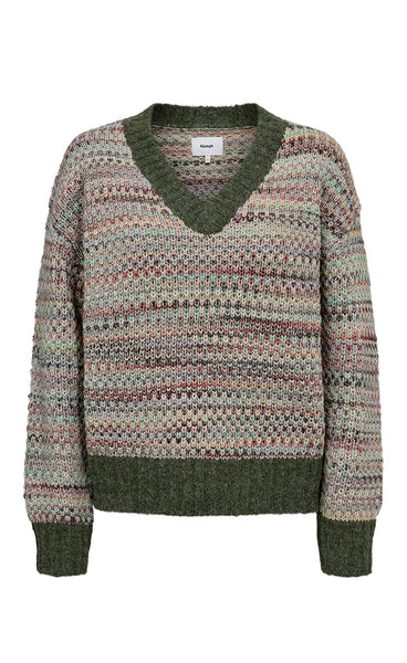 NÜMPH Nusamia pullover - forest night