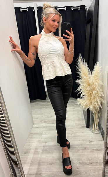N-Marianne top - ivory