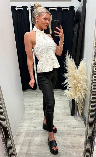 N-Marianne top - ivory