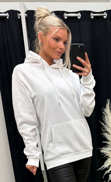 Paula hettupeysa - white