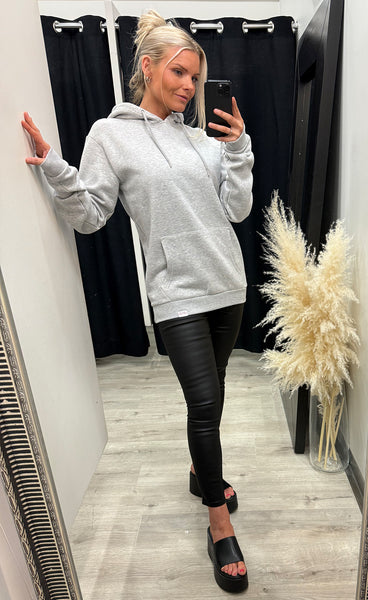Paula hettupeysa - grey