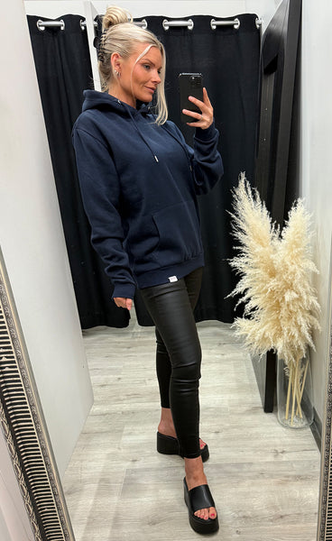 Paula hettupeysa - navy