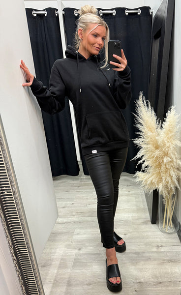 Paula hettupeysa - black