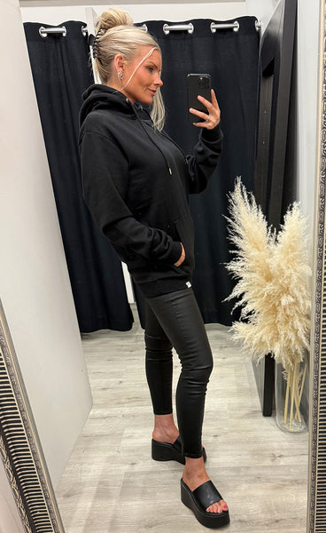 Paula hettupeysa - black