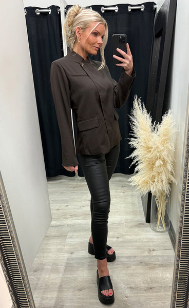 SP Viksa high blazer - mocca