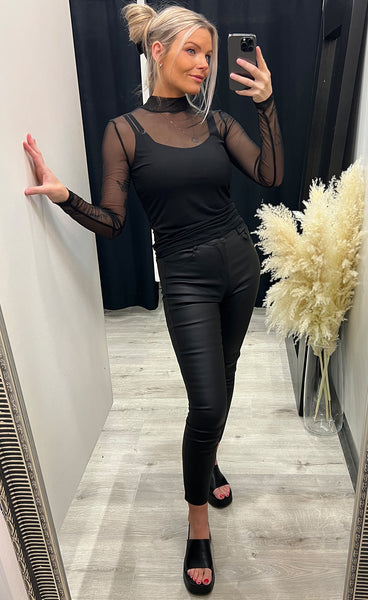 Dana blouse - black
