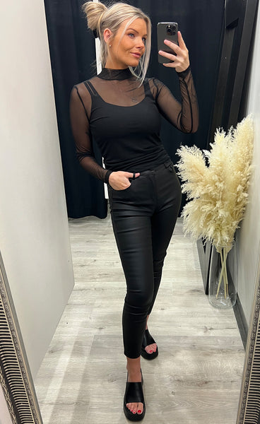 Dana blouse - black