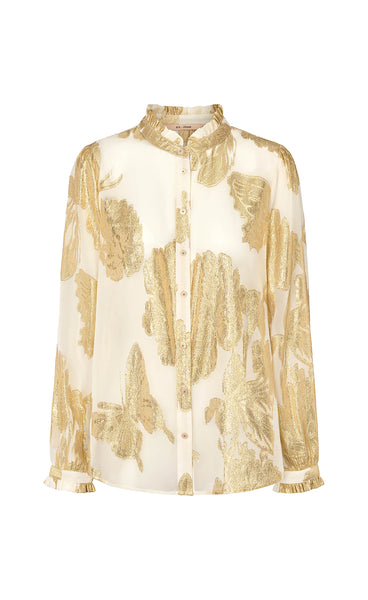 Juno shirt - gold/sand