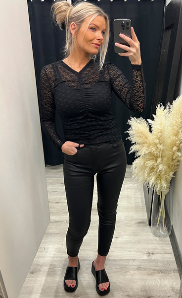 Ludmilla blouse 1 - black