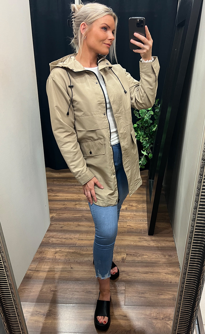 Betty jacket - oxford tan