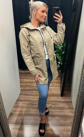 Betty jacket - oxford tan