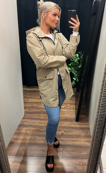 Betty jacket - oxford tan