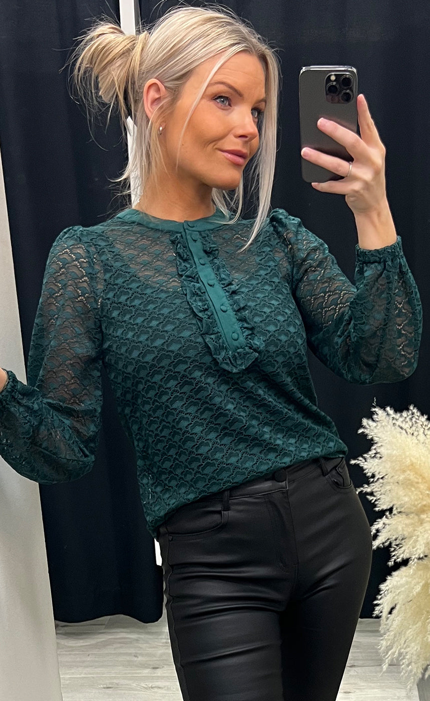 Ludmilla blouse 2 - ponderosa pine