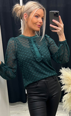 Ludmilla blouse 2 - ponderosa pine