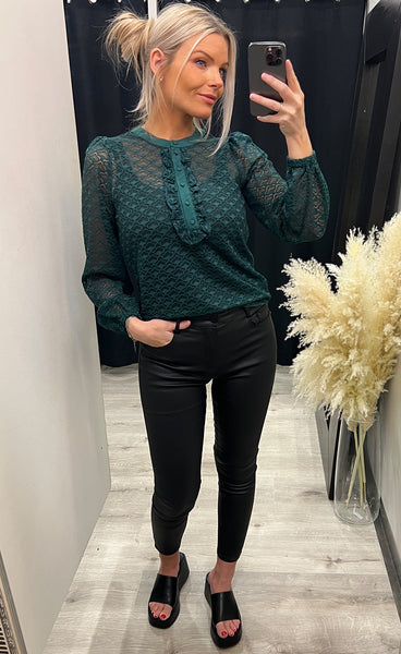 Ludmilla blouse 2 - ponderosa pine