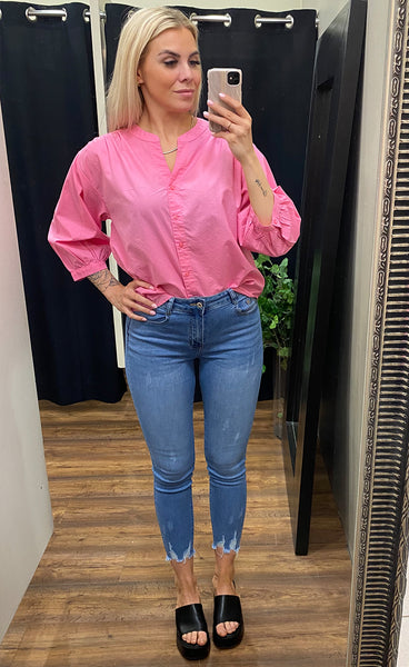 Abiella shirt - aurora pink