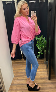 Abiella shirt - aurora pink