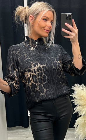 Dalani blouse - black mix