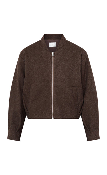 SP Gali jacket - dark chocolate melange