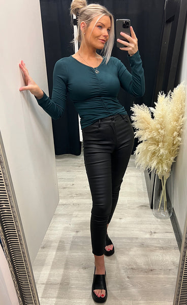 Larisa blouse 1 - ponderosa pine