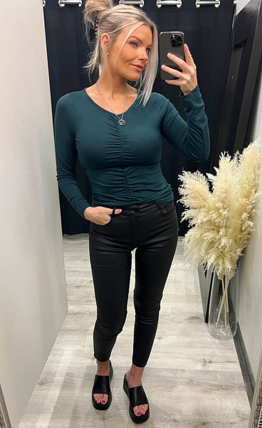 Larisa blouse 1 - ponderosa pine