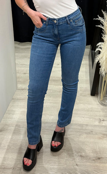 TESSA Rover jeans 4 - medium blue denim