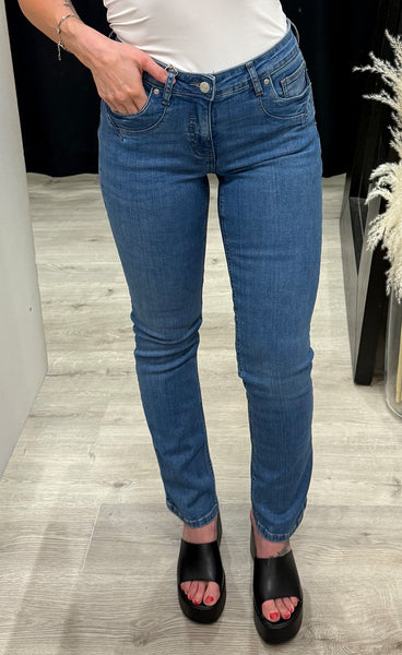 TESSA Rover jeans 4 - medium blue denim