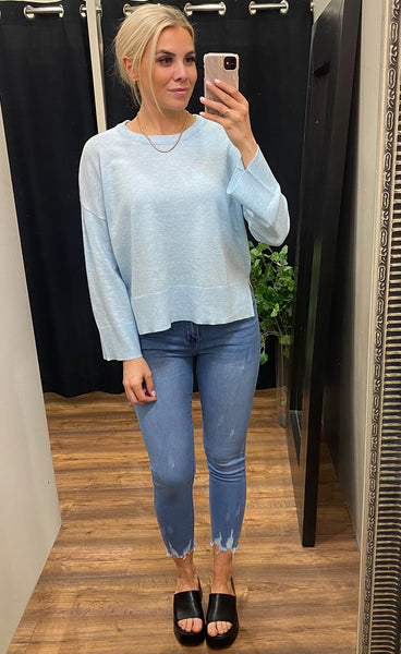 Dalinda pullover - skyride melange