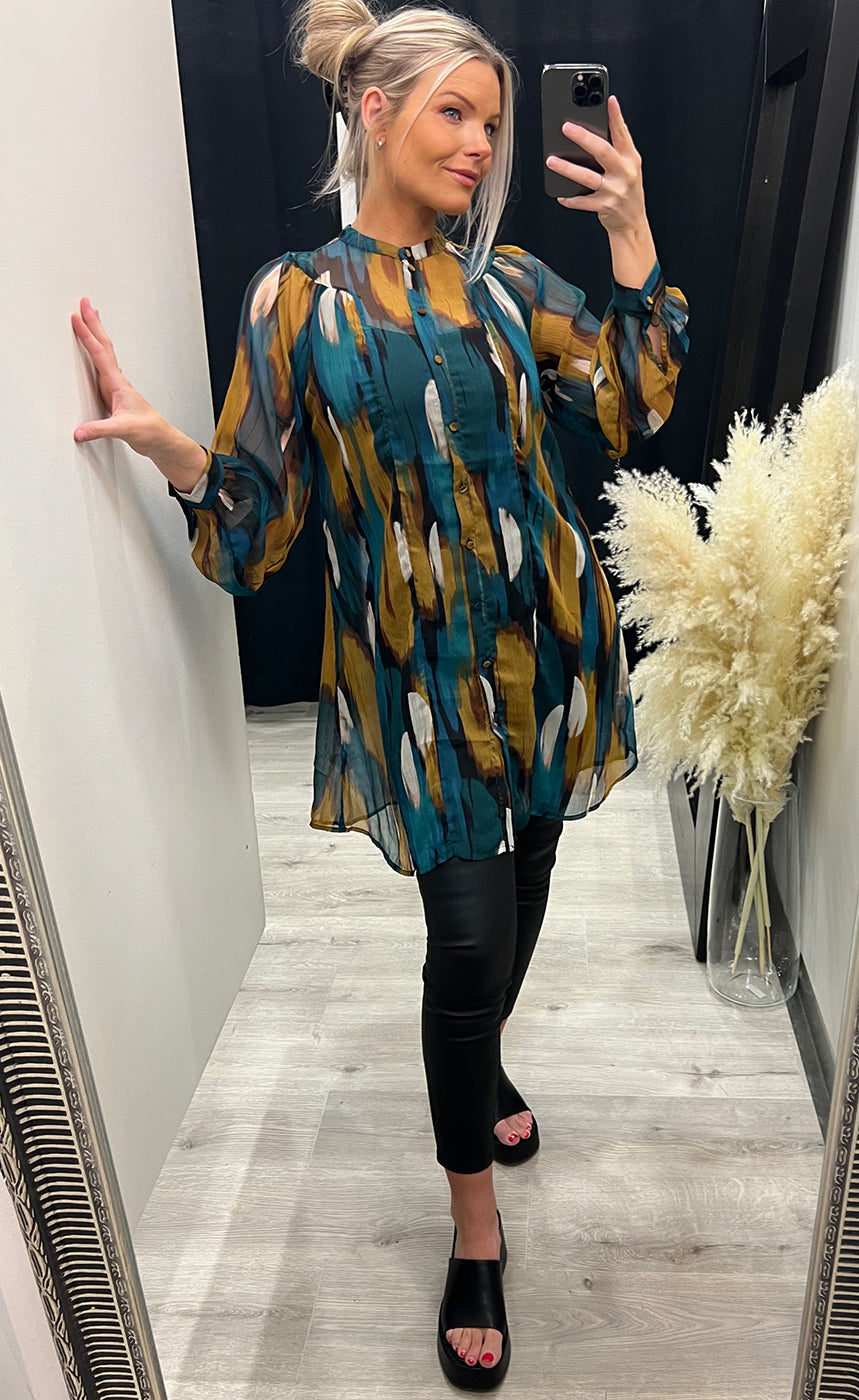 Cheaky tunic 1 - breen mix