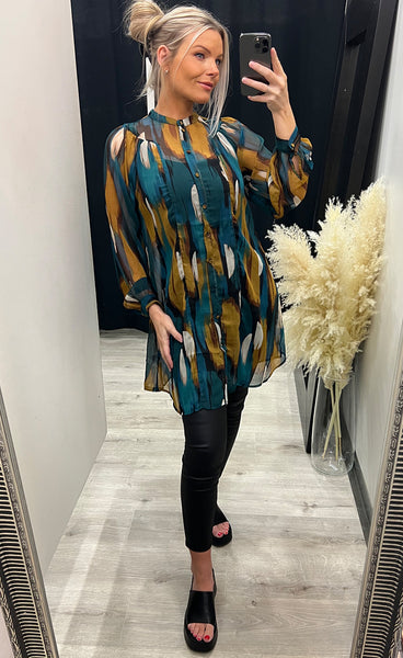 Cheaky tunic 1 - breen mix