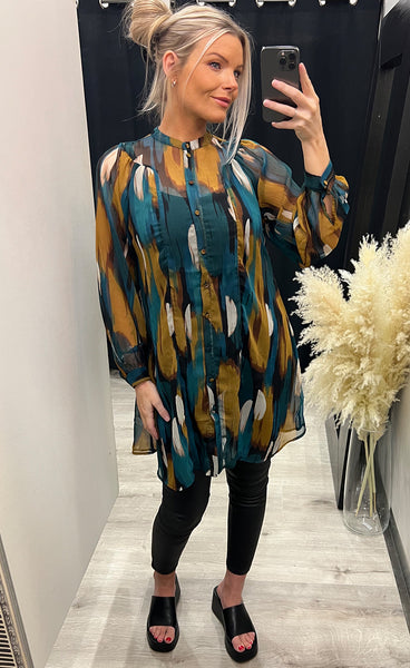 Cheaky tunic 1 - breen mix