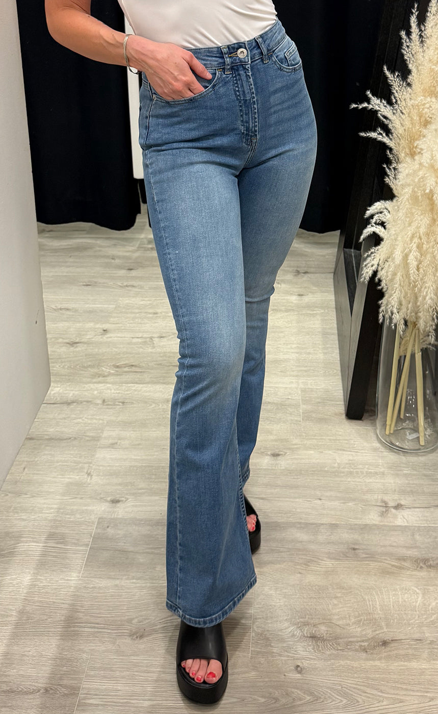 Eslina v-neck pullover - egret