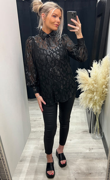 Sparkly shirt 1 - black