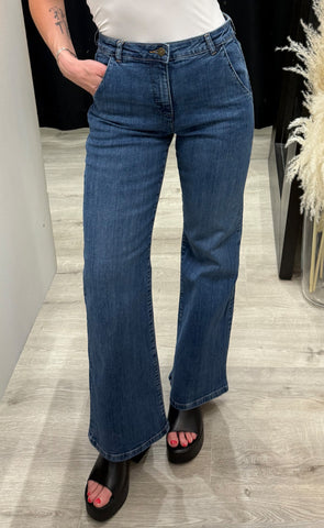 Selma flared jeans 4 - medium blue