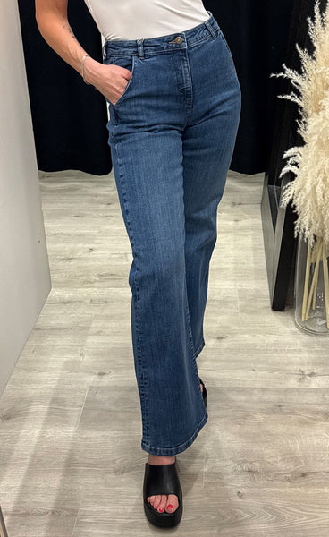 Selma flared jeans 4 - medium blue