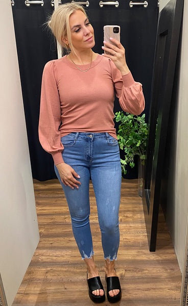 Tamana pullover - ash rose