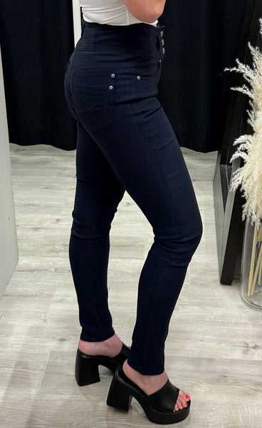 HANOI zalin pants 2 - navy