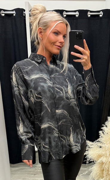 Hatti shirt 1 - gray watercolour