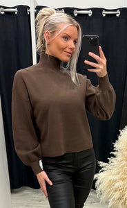 Mercy pullover - brown