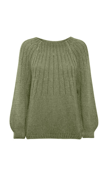 Carlie knit - loden green