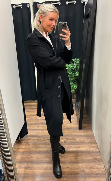 Peinado coat - black