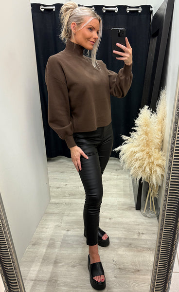 Mercy pullover - brown
