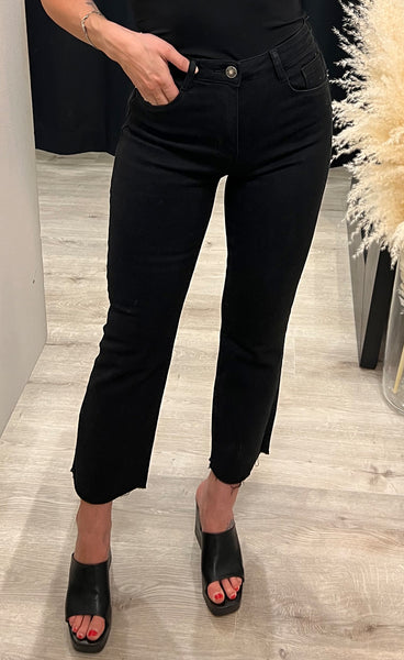Teygju gallabuxur 77889 - black