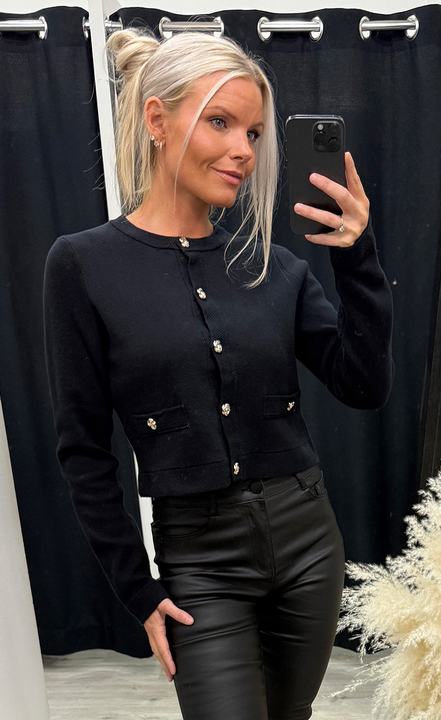 Adele cardigan - black