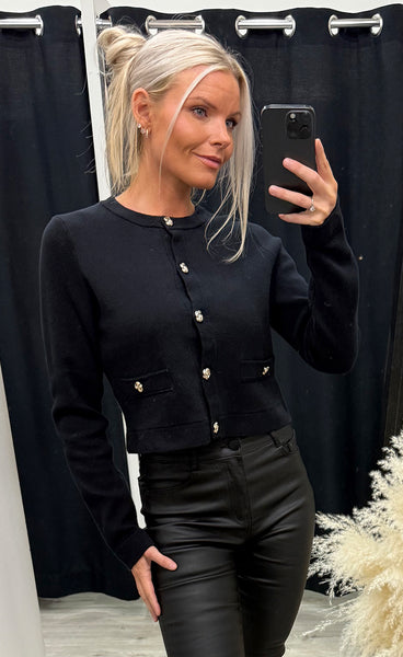 Adele cardigan - black