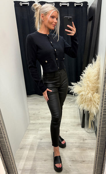 Adele cardigan - black