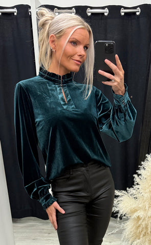 Barbara blouse - magical forest